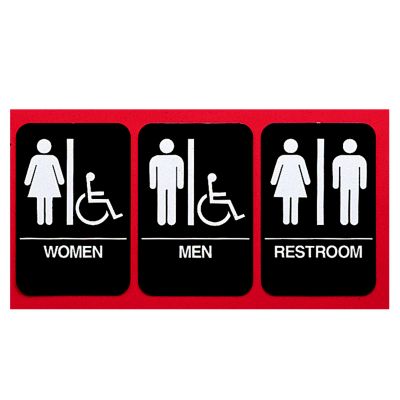 Women/ Accessible Sign Ada 6x9