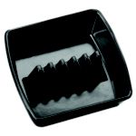 Ashtray 4-1/4 Square 1 Dozen Black 1 Dozen - STOCKED ITEM