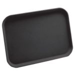 Fast Food Tray Black 10 x 14 - STOCKED ITEM
