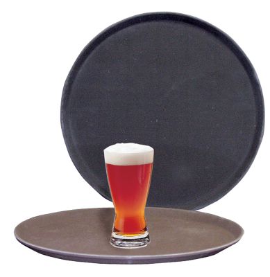 Sure-Grip Tray 14 Round Tan - STOCKED ITEM