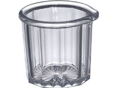 Clear Plastic Pitcher/Server 2 oz. 1 Dozen per case