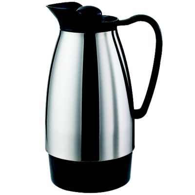 Classic Glass Carafe 1 Liter Stainless/Black