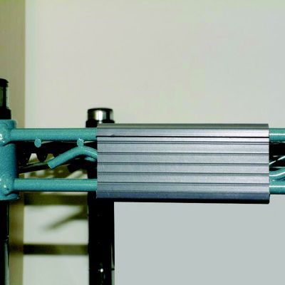 Wire Shelving 3'' x 1'' Grey Bin Labels