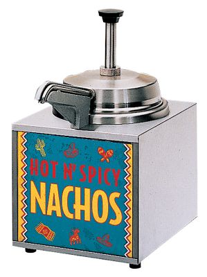 Star Lighted Nacho Warmer, Heated Spout