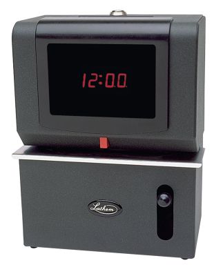 Lathem Time Card Recorder Digital