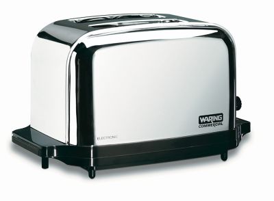 Waring Commercial Toaster Light Duty Chrome Plated 2 slice