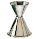 Stainless Steel Jigger 1/2 & 1 oz. - STOCKED ITEM