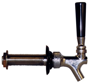 Shank With Flange 1/4'' X 8''