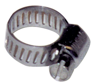 Screw Clamp 7/16'' Stainless Steel, Sold by each