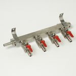 Air Dist 4 Way With Safety Valve