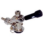 European Keg Coupler With Brass Probe, Sold by each - STOCKED ITEM