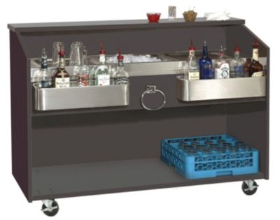Portable Bar Duchess Series Black