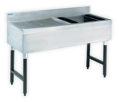 Supreme Cocktail Workstation Slimline, 4'L, Right Hand Cocktail Unit