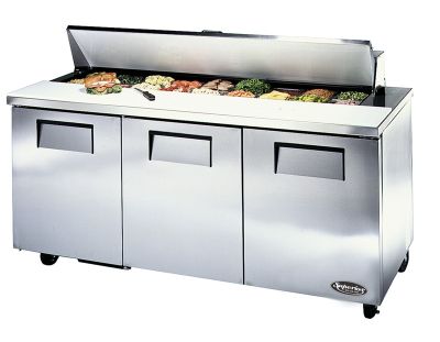Superior 72'' Sandwich Prep Table 19.0 cu.ft.