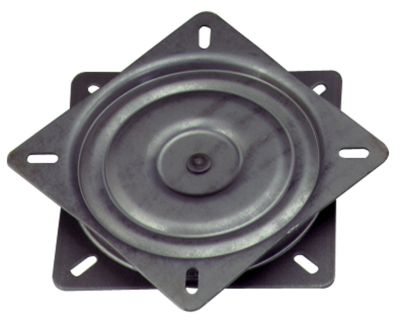 Bolt-On Stool Swivels For Most Stools With Backs, 3 degree pitch