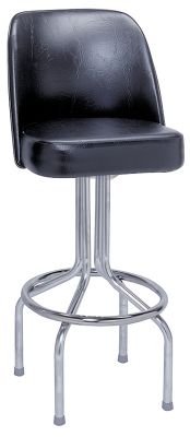 Barstool Black/Chrome Fr.