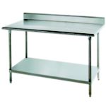 Premium Worktable 5 Backsplash, 24 W x 3'L