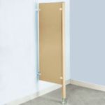 Restroom Partition Floor Mount Urinal Panel 24 W x 58 H, 70  HOA.