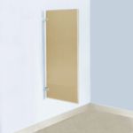 Restroom Partition Wall Mount Urinal Panel 42 H