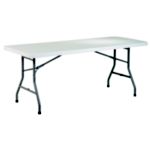 Plastic Top Folding Table 30 x 72