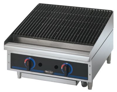 Superior Natural Lava Rock Broiler, 24''W