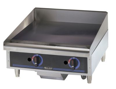 Superior Gas Griddle - Manual Control 24''W