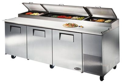 Superior Pizza Prep Table, 93''