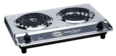 Cadco Electric Buffet Range Double, 1650 Watts