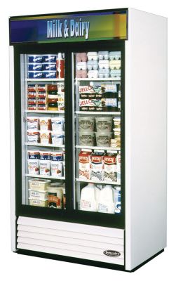 Superior Slide Glass Door Merchandiser 33.0 cu.ft., 39-1/2''W, White