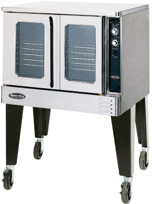 Superior Heavy Duty Convection Oven Natural Gas Single Deck with Legs