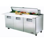 Superior Pizza/Sandwich Prep Table, 72'' 19.0 cu.ft.