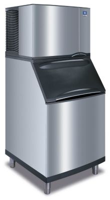 Manitowoc Cuber Head & Bin - Up to 540 lb. Production with 500 Lb. Bin, Dice Cubes