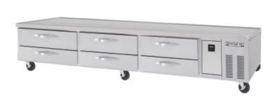 Beverage Air Refrigerated Chef Base, 112'', 6 Drawers