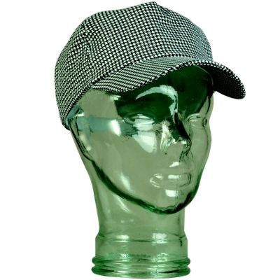 Chef's Cap Black/White Check