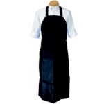 Next Day Gourmet Neoprene Apron Black - STOCKED ITEM