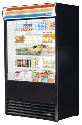 True Air Curtain Merchandiser 48''W