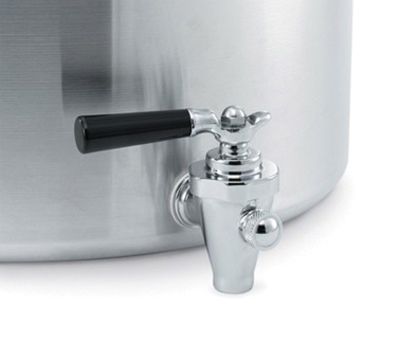 Aluminum Heavy Duty Stock Pot With Faucets 32 Quart