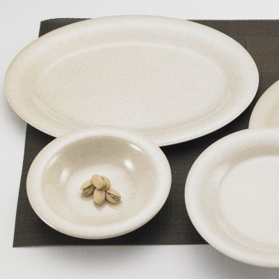 10-1/2 Wide Rim Plate 12 per case - STOCKED ITEM