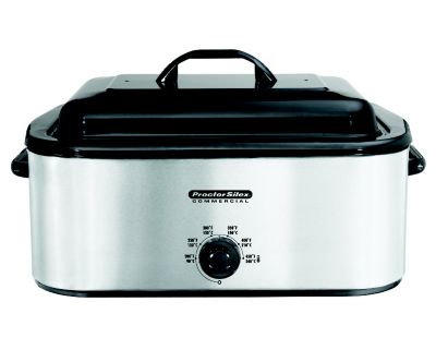 18 Quart Stainless Steel Roaster Oven - STOCKED ITEM
