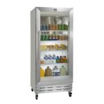 Economy 32 Glass Door Reach-In Refigerator 19.7 Cu. Ft.