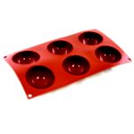 Non-Stick Silicone Hemisphere Mold 1.38H