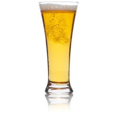 Classic Pilsner Glass for rent