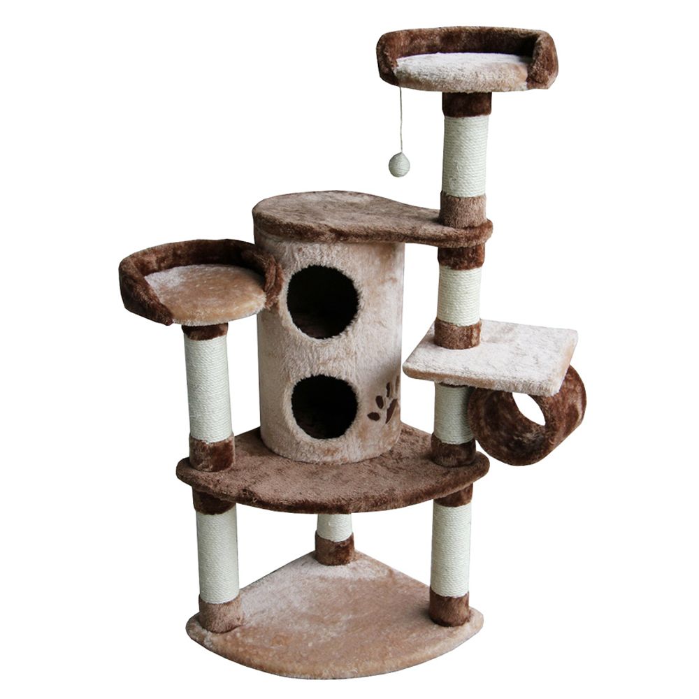 Kitty Mansions Nashville Cat Tree cat Furniture & Towers PetSmart