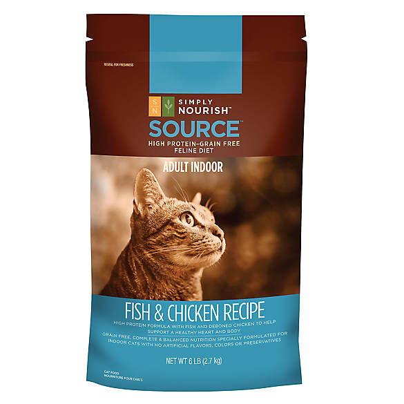 Simply Nourish™ SOURCE Indoor Adult Cat Food Natural, Grain Free