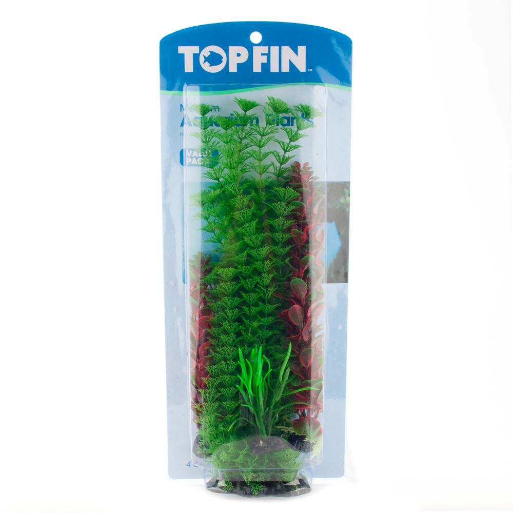Top Fin® Aquarium Plant Variety Pack fish Artificial