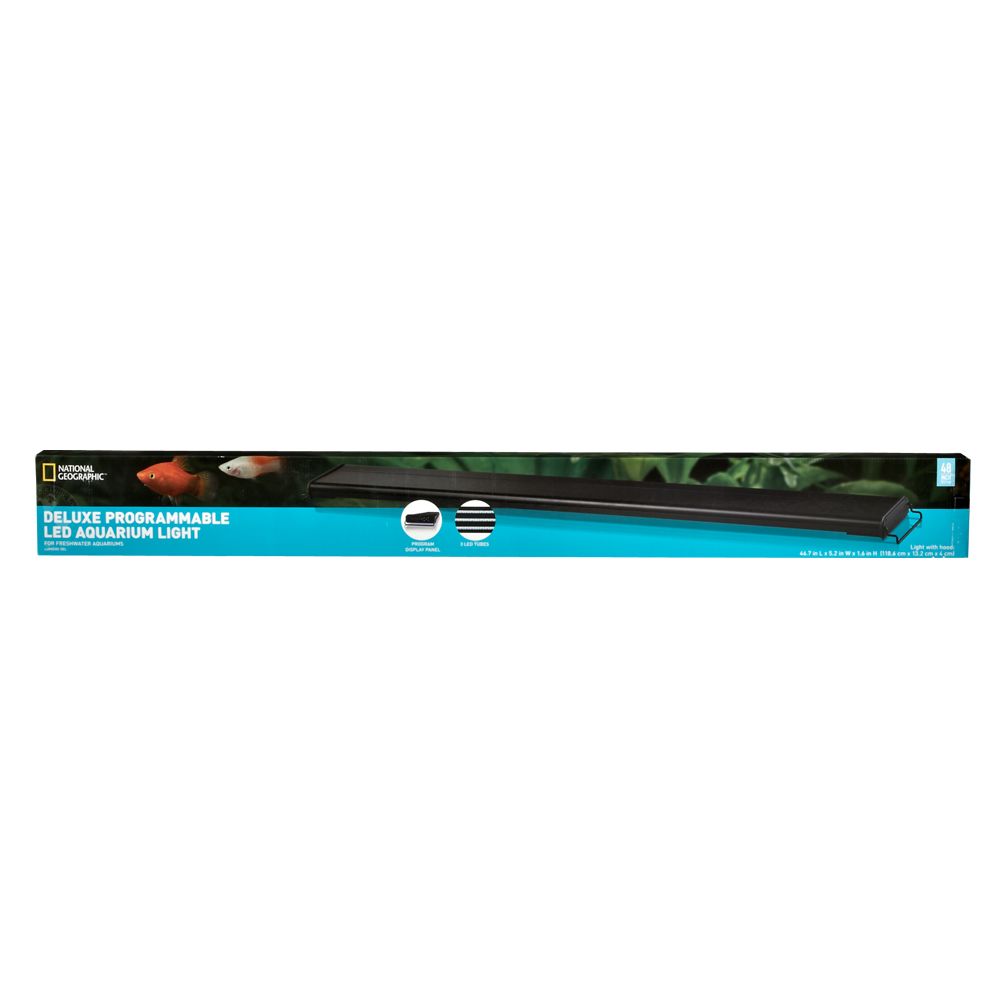 National Geographic™ Deluxe Programmable LED Aquarium Light fish