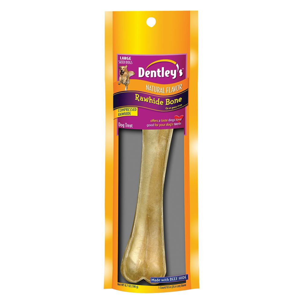 dentley's dog chews stuffed bone safe