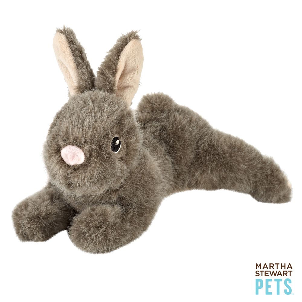 stuffed rabbit dog toy