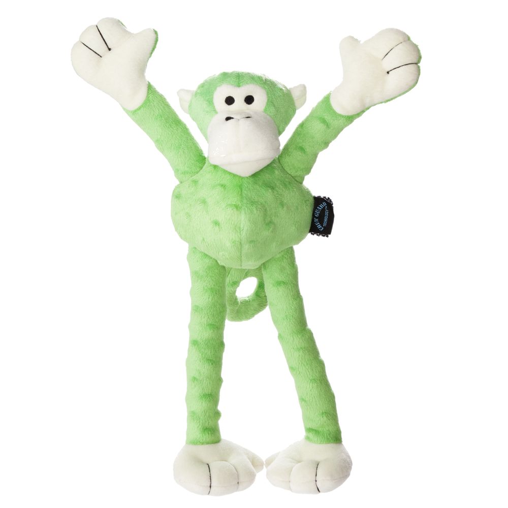 Top Paw™ Tuff Chewguard Monkey Dog Toy Squeaker (COLOR VARIES) dog