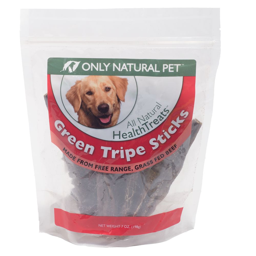 Only Natural Pet Green Tripe Sticks Dog Treat dog Chewy Treats PetSmart